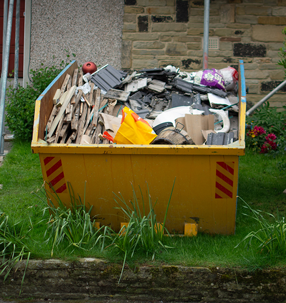Midi Skip Hire for Garden Clearances Horsforth